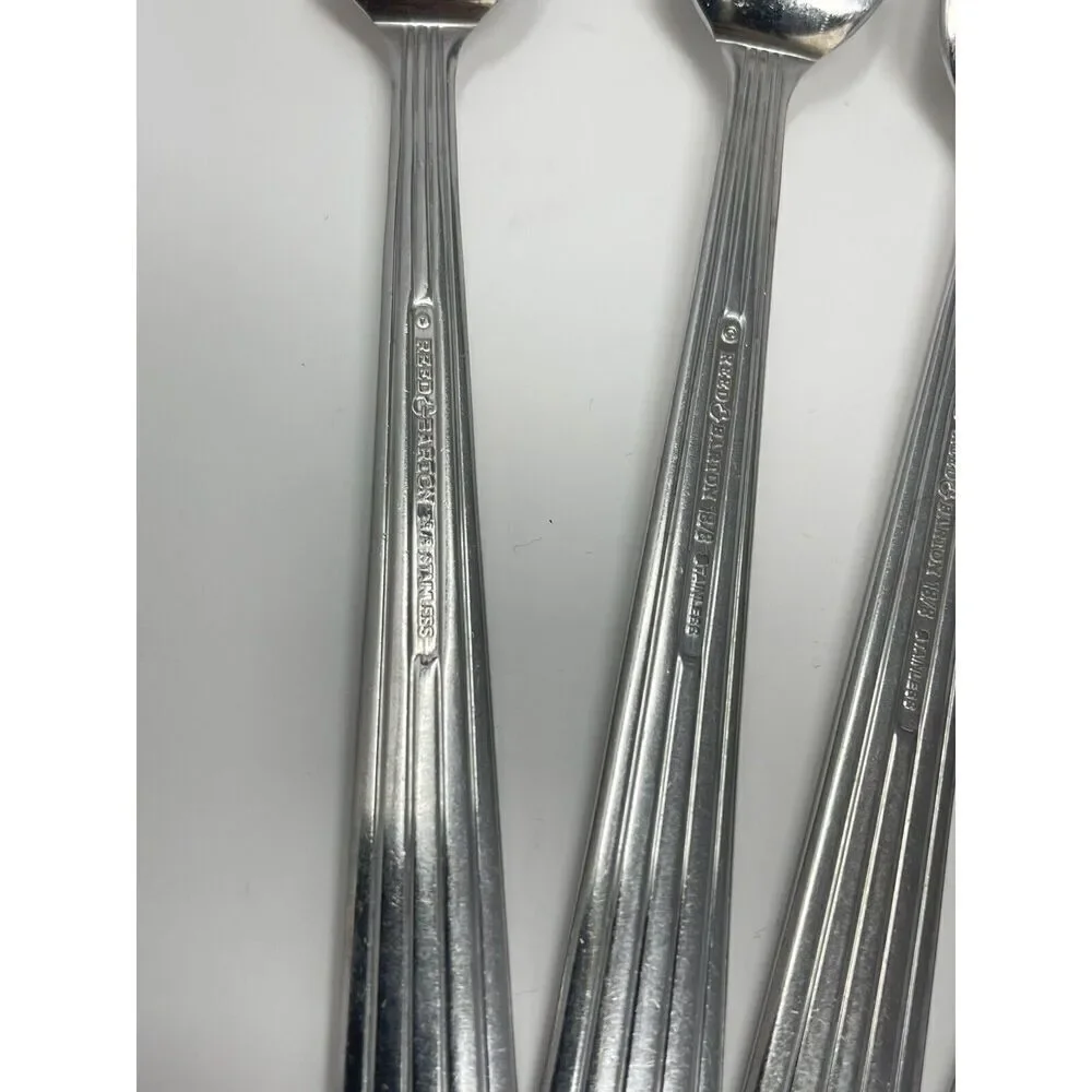 Reed & Barton Berkeley 18/10 Stainless Flatware Salad Fork 7” Set Of 4